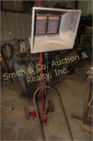 GAS HEATER ON STAND