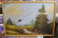 Oil Painting on Canvas - Pheasant