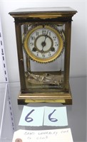 Brass Waterbury Clock Co. Clock