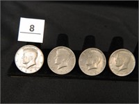 1973D Kennedy Half Dollars-(4);