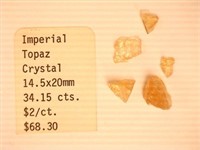 Apatite Raw Stones; 5.2 Grams;