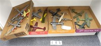 3 Boxes of Model Airplanes