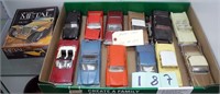 Box of Model Toy Cars