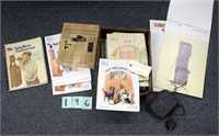Old Telephone, Books and Prints, Etc