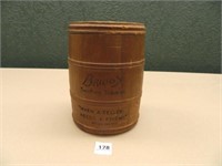 Briggs Smoking Tobacco Wooden Barrel