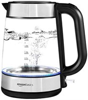 Electric Glass and Steel Hot Tea Water Kettle