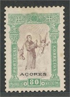 AZORES #86 MINT VF H