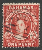 BAHAMAS #20 USED AVE-FINE