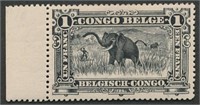 BELGIAN CONGO #54 variety PROOF MINT VF LH