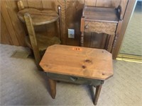 3 small occasional tables