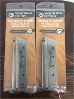 Two 1911 9mm Government 9-Round Mags