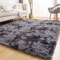 Soft Shaggy Rugs for Bedroom, Fluffy Rugs 6x9