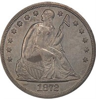 $1 1872-CC PCGS MS62