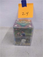 140 premium baseball cards in sealed box