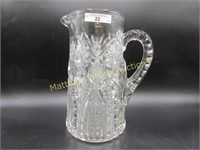Venetian crystal water pitcher