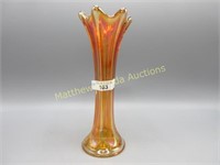Imp 7.5" marigold Morning Glory vase