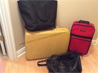Lot of misc luggage and bags