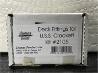 Deck Fittings for U.S.S Crockett Kit #2105