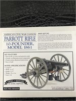 Parrot Rifle 10-Pounder Model 1861