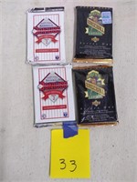4 pks sealed 1993 baseball cards