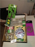 Thermometer & Assorted Garage Items