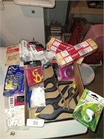 Spring Clamps & Assorted Garage Items