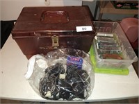 Assorted Chargers & Other w/ (2) Tote Boxes