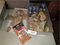 Assorted Wood Crafting & Mounting Screws in