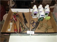 Assorted Tools & Liquid Dye