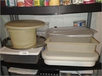 Assorted Plastic Containers