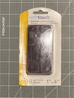 SoftTouch 6-pack 1"x4" Brown Rectangular Felt Pa