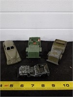 Vintage Military Toy Cars Lapin,  Tim-Mee,