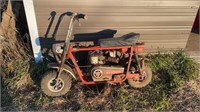 Vintage Glison Mini bike Two speed engine turns