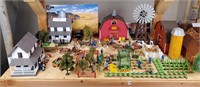 Amish Family Town Diorama Holmes County, Ohio