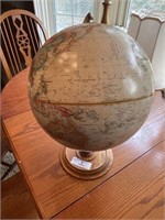 Wood Based Desk Globe
