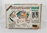 1990s Repro Marx Heartland Farm Playset