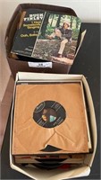 Two Boxes of Vintage 45 Records