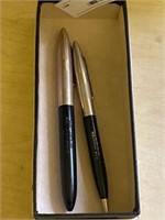 14K Gold Tip Fountain Pen & Lead Pencil Set