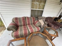 Lot of Furniture on Porch