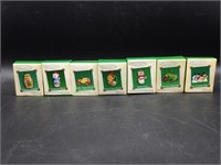 Lot of 7 Hallmark Miniature Collector's Series