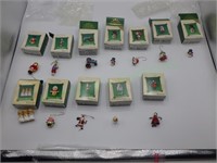 Lot of 12 Hallmark Keepsake Miniature Ornaments