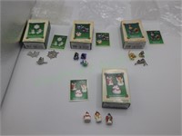 4 Hallmark Miniature Keepsake Ornaments