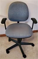 Secretary Arm Chair on Rollers