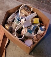 Huge Lot of Paint, Stain, Garage Items