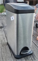 15" Stainless Waste Can