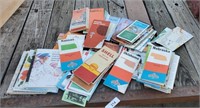 Large Lot of Road Maps