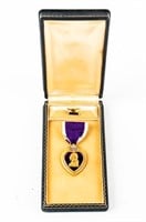 Purple Heart Medal and Pin