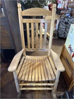 VINTAGE WOOD FRONT PORCH ROCKING CHAIR (times 3)