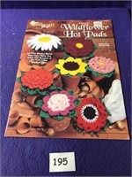 Wildflower Hot Pads Crochet see photo