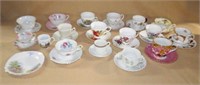 Cups and Saucers - England, Germany, France
